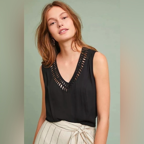 NWT Maeve Anthropologie La Vista Tank, Size XS - Picture 1 of 10